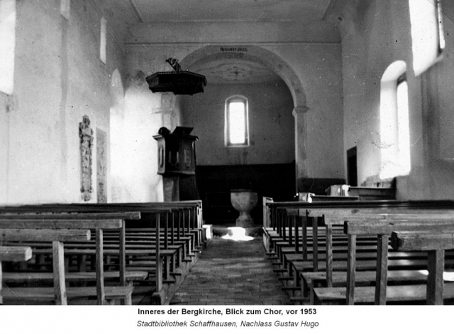 Historisches Bild der Bergkirche St. Michael