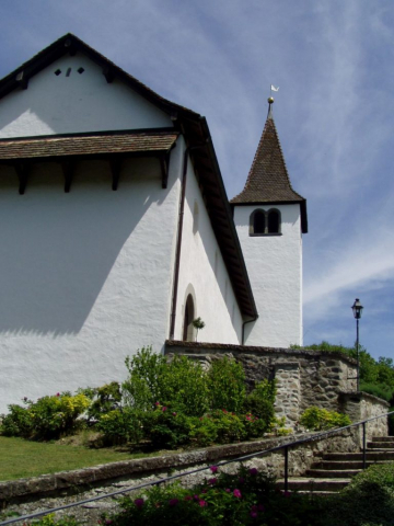 Die Bergkirche im Sommer