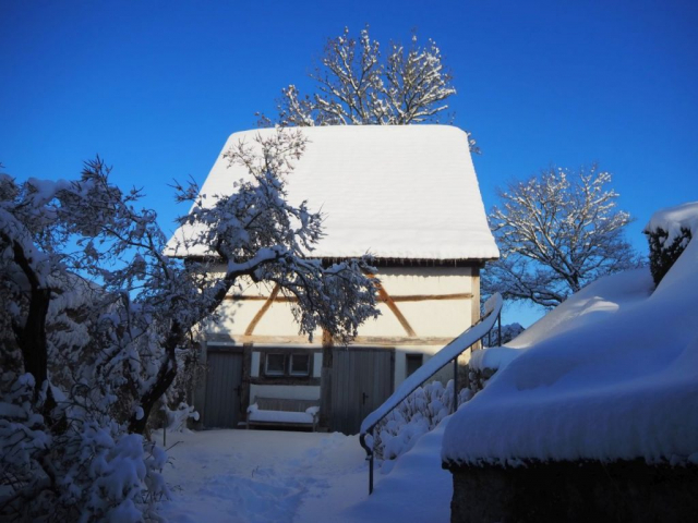 Die Bergkirche im Winter