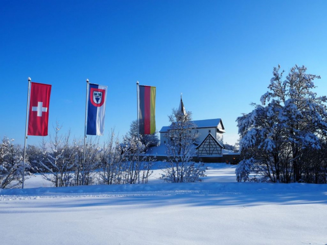 Die Bergkirche im Winter